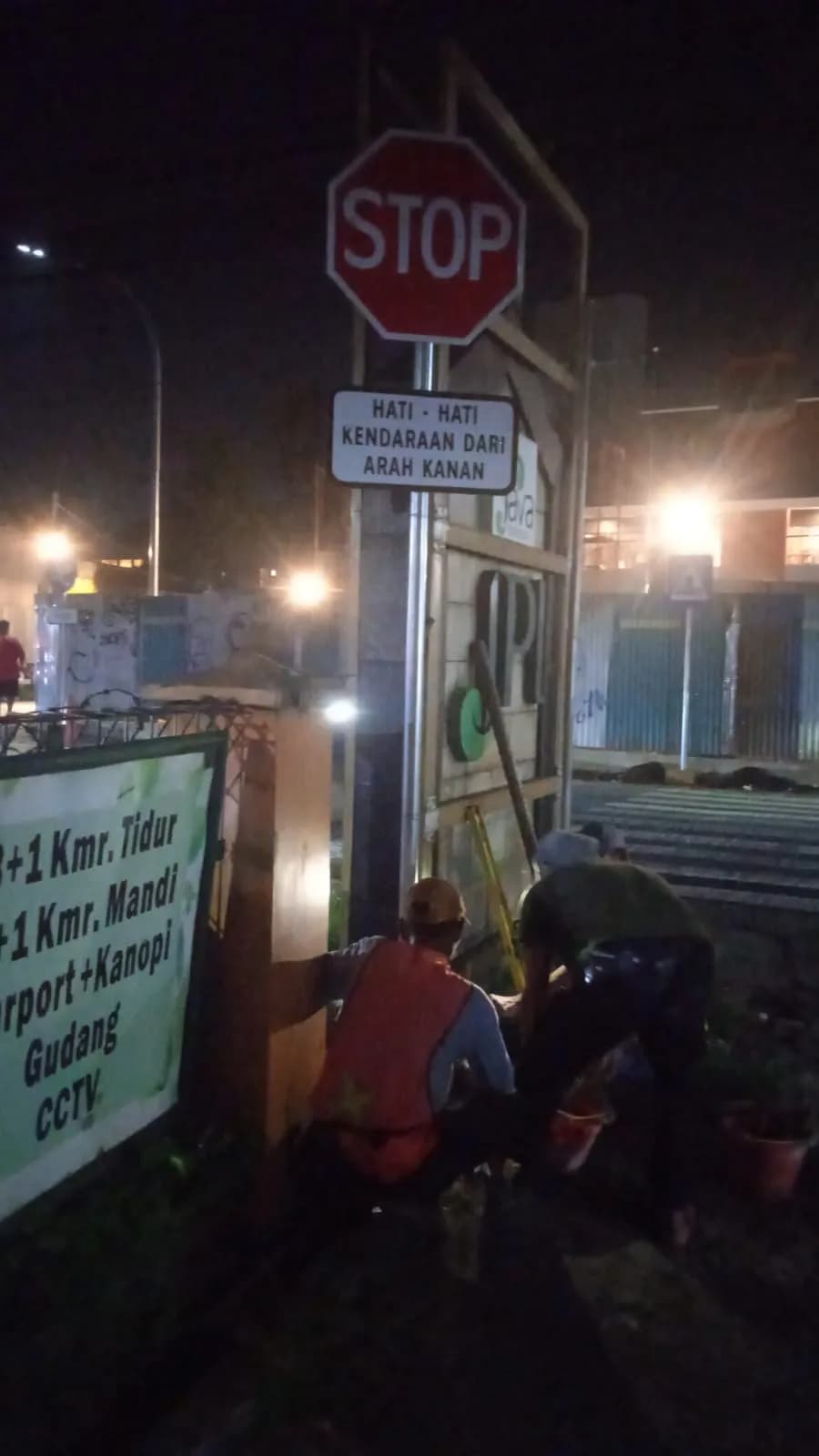 Dokumentasi proyek Pemasangan Rambu Lalu Lintas McDonald’s Limo Depok 1