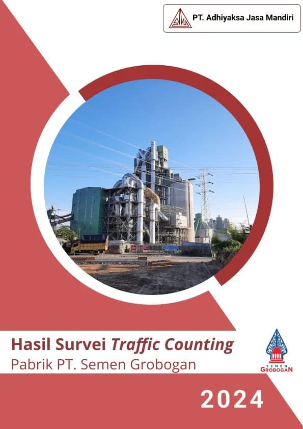 Dokumentasi proyek Survei Traffic Counting Pabrik PT Semen Grobogan 1