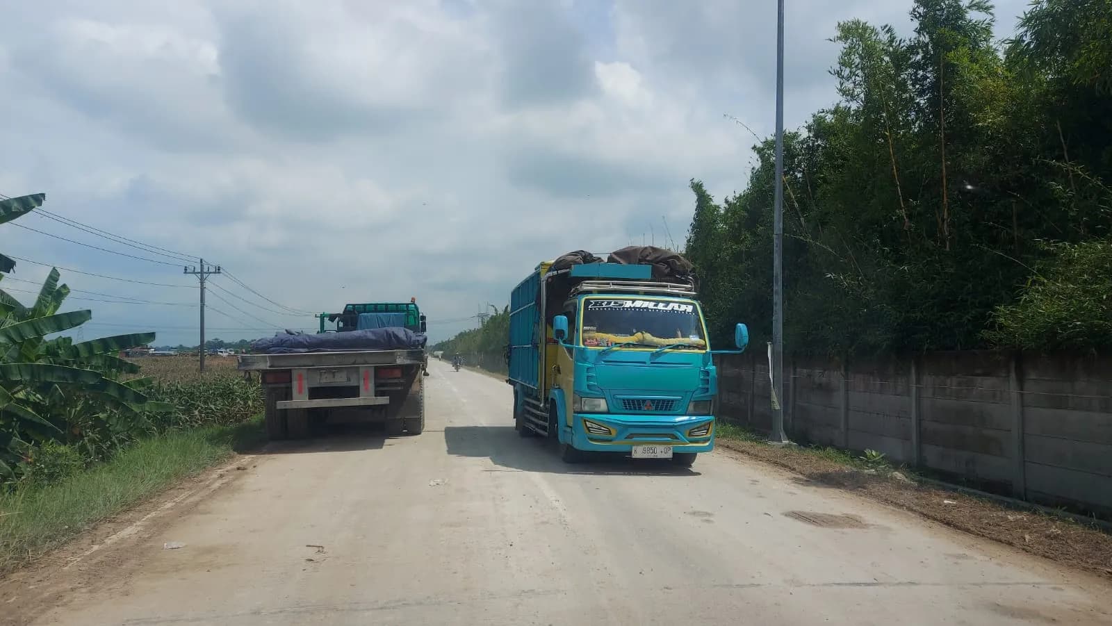 Dokumentasi proyek Survei Traffic Counting Pabrik PT Semen Grobogan 2