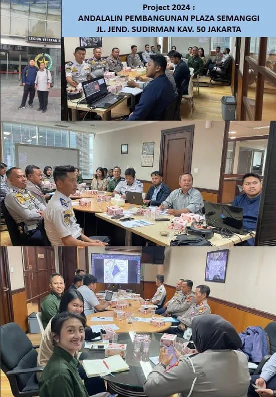 Dokumentasi proyek Andalalin Plaza Semanggi Jakarta Selatan 1