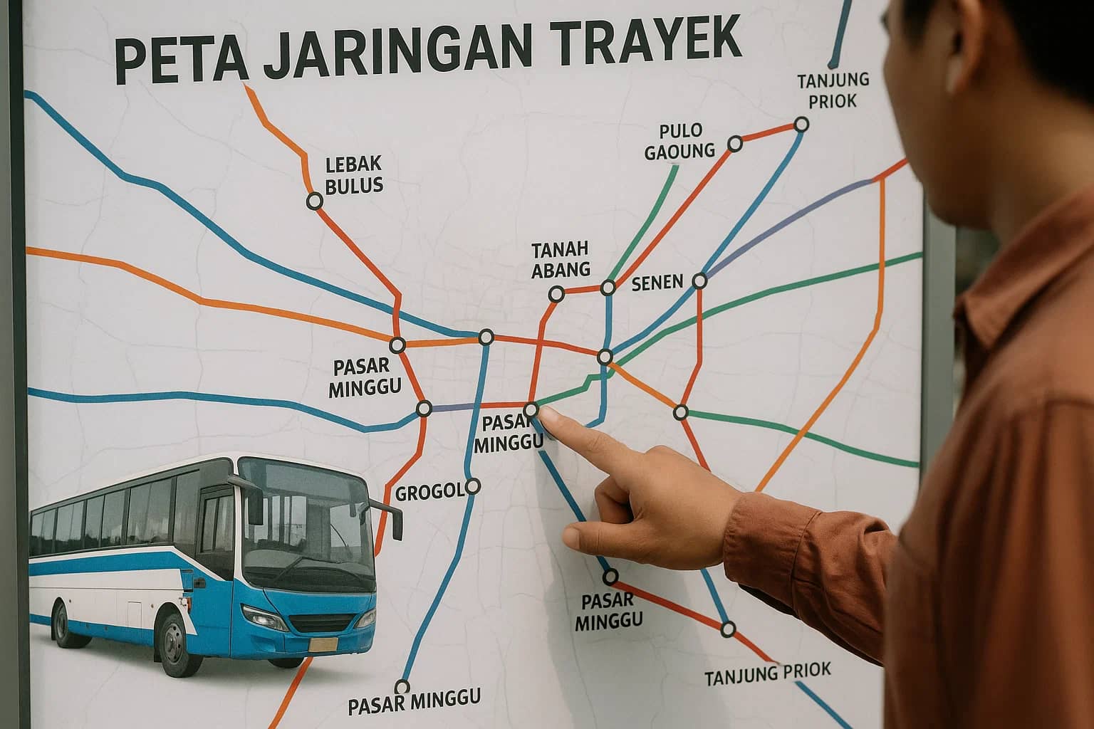Penyusunan Jaringan Trayek Angkutan